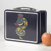 Lunch Box Serpent avec Chapeau (En situation)