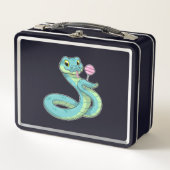 Lunch Box Serpent avec Lollipop (Devant)
