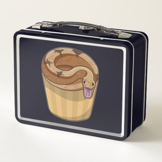 Lunch Box Serpent avec muffin (Dos)