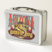 Lunch Box Serpent de chien de la Garde de l'Arizona (Dos)