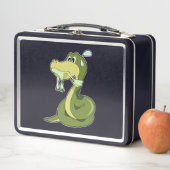 Lunch Box Serpent drôle (En situation)