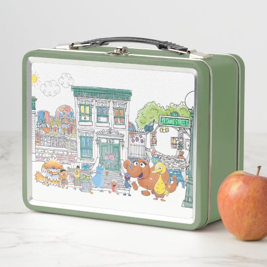 Lunch Box Sesame Pals Doodley Graphisme (En situation)