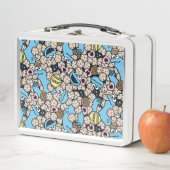 Lunch Box Sésame Sésame | Cookie Monster Doodle Motif (En situation)