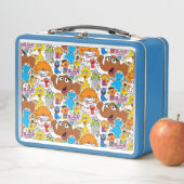 Lunch Box Sesame Street Pals Doodley Motif (En situation)