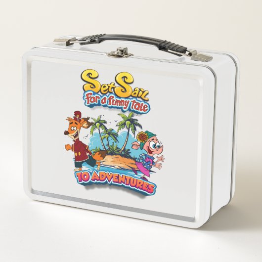 Lunch Box Set Sail for a Funny Tale adventure island (Devant)
