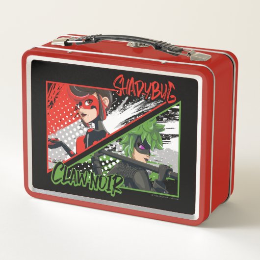 Lunch Box Shadybug et Noir glacé (Dos)