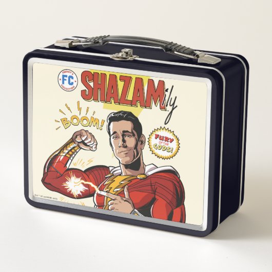 Lunch Box SHAZAM ! Furie des dieux | Housse de bande dessiné (Devant)