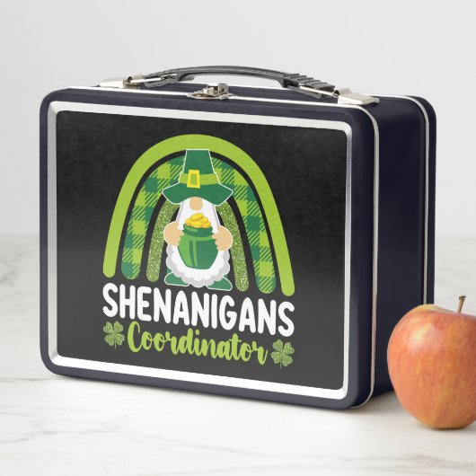 Lunch Box Shenanigans coordinateur Gnomes Saint Patrick's Da (En situation)