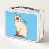 Lunch Box Siamese cat cartoon (Dos)