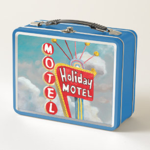 Lunch Box Signe de motel de vacances