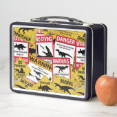 Lunch Box Signes de prudence Dinosaure (En situation)