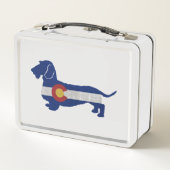 Lunch Box Silhouette du Colorado (Dos)