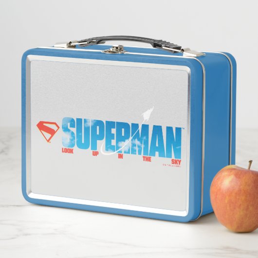 Lunch Box Silhouette Superman Skybound (En situation)