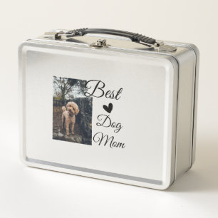 Lunch Box Simple animal coloré ajouter nom photo chien maman