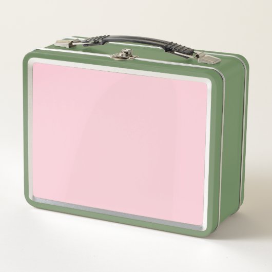 Lunch Box simple couleur unie simple couleur personnalisée p (Devant)