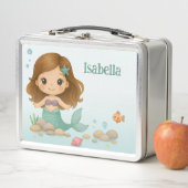 Lunch Box Simple petite sirène mignonne (En situation)