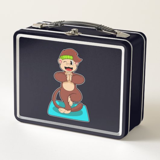 Lunch Box Singe au Yoga en position debout (Devant)