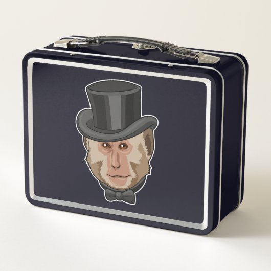 Lunch Box Singe avec Cylindre (Dos)