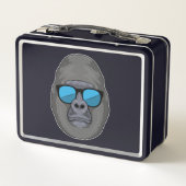 Lunch Box Singe avec lunettes de soleil (Dos)