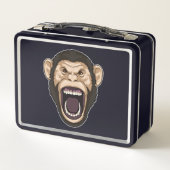 Lunch Box Singe avec poils noirs (Dos)