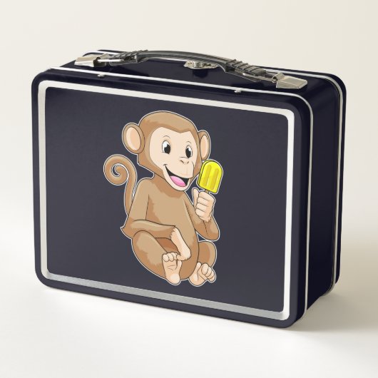 Lunch Box Singe avec Popsicle (Dos)