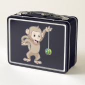 Lunch Box Singe avec Yo-yo (Dos)