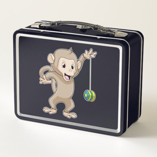 Lunch Box Singe avec Yo-yo (Dos)
