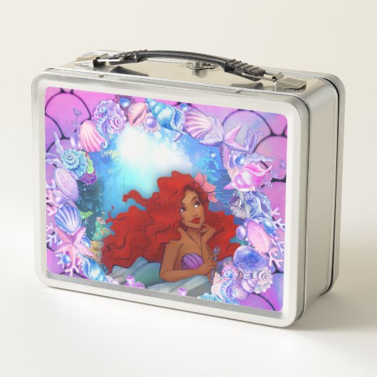 Lunch Box Sirène noire (Dos)