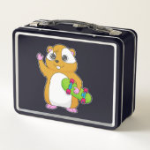 Lunch Box Skate de Hamster (Dos)