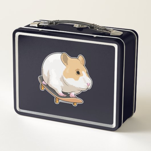 Lunch Box Skate de Hamster (Dos)