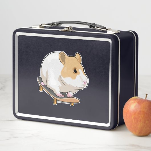 Lunch Box Skate de Hamster (En situation)