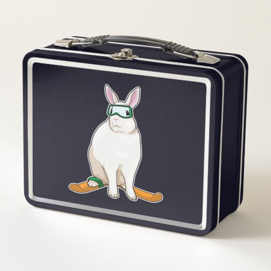 Lunch Box Ski Bunny Skier (Devant)
