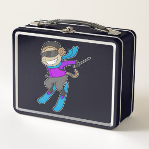 Lunch Box Ski Monkey