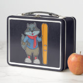 Lunch Box Ski Racoon (En situation)