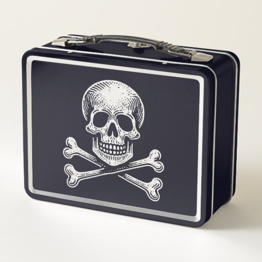 Lunch Box Skull and Crossbones (Dos)