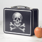 Lunch Box Skull and Crossbones (En situation)