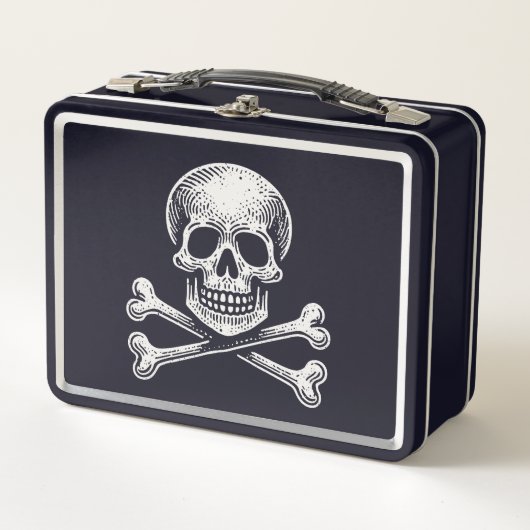 Lunch Box Skull and Crossbones (Devant)