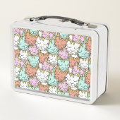 Lunch Box Sleepy Cats Motif personnalisable boîte à lunch (Dos)