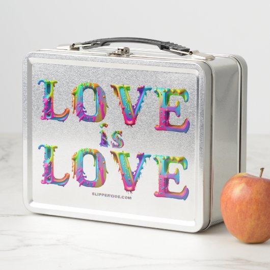 Lunch Box SlipperyJoe amour est l'amour goutte à goutte de f (En situation)