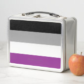 Lunch Box SlipperyJoe's asexual pride flag emphasizing inclu (En situation)