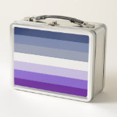 Lunch Box SlipperyJoe's Butch Lesbian Pride Drapeau gay cade (Devant)