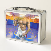 Lunch Box SlipperyJoe's musculaire bulge six pack gym trai (Dos)