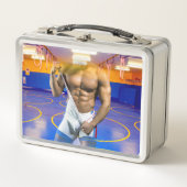 Lunch Box SlipperyJoe's musculaire bulge six pack gym trai (Devant)