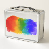 Lunch Box SlipperyJoe's orgueil éclatant couleurs arc-en-cie (Devant)