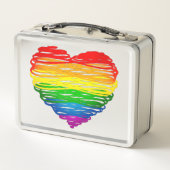 Lunch Box SlipperyJoe's orgueil griffé dessin en forme de co (Dos)