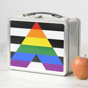 Lunch Box SlipperyJoe's Straight Ally Drapeau gay cadeaux LG