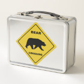 Lunch Box SlipperySignal de passage de l'ours de Joe silhoue (Devant)