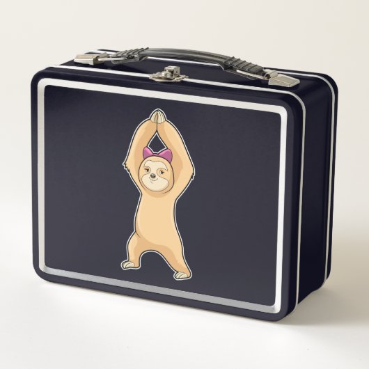 Lunch Box Sloth at Fitness (Devant)