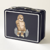 Lunch Box Sloth au Bodybuilding avec Barbell (Dos)