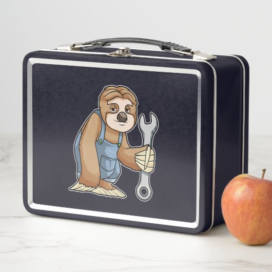 Lunch Box Sloth comme artisan avec clé (En situation)